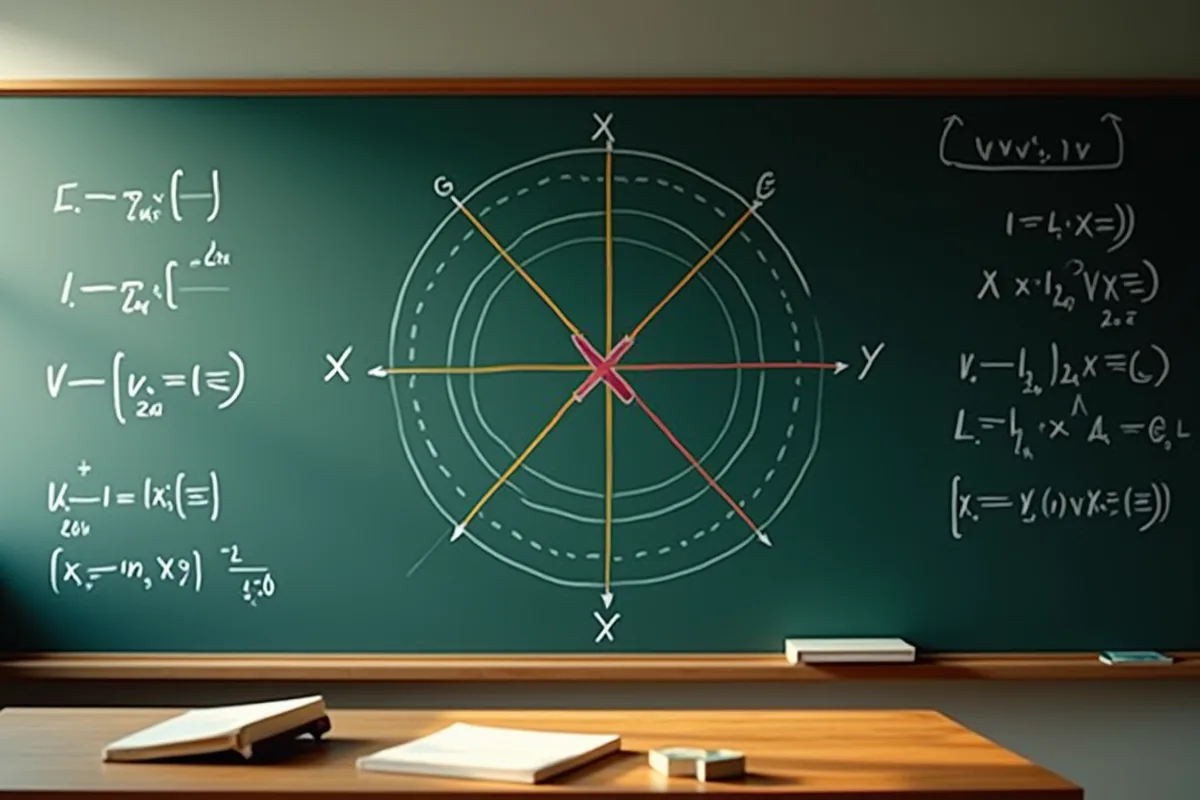 Axe des abscisses illustrant son rôle en mathématiques