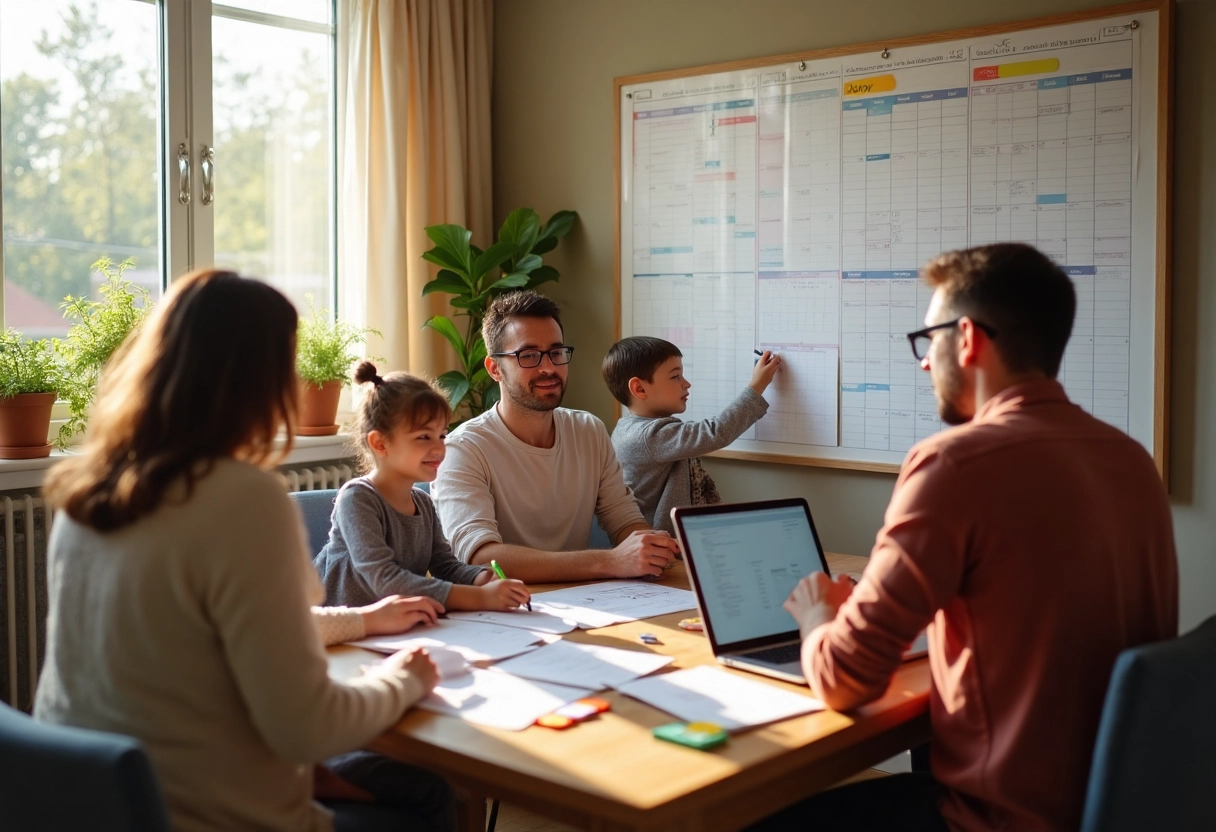 calendrier organisation